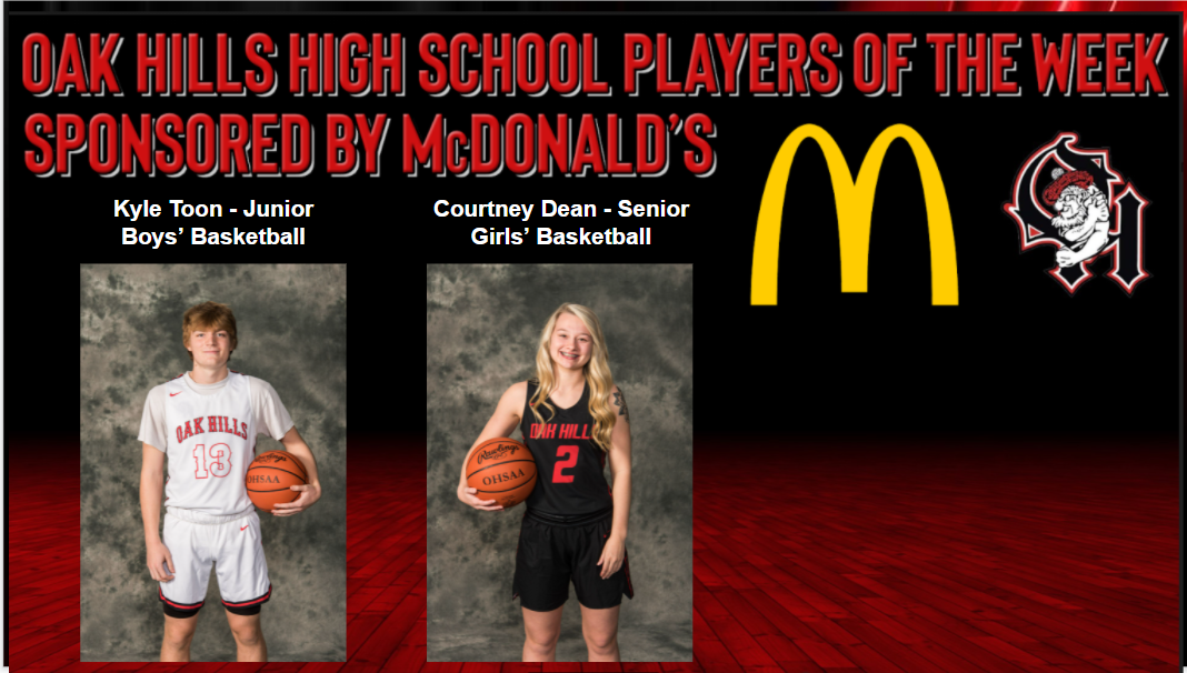 McDonald's OHHS Players of the Week